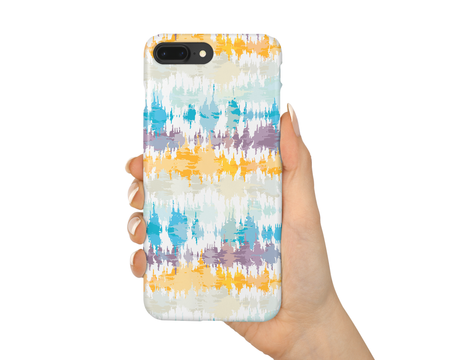Pink Multi Feather Phone Case