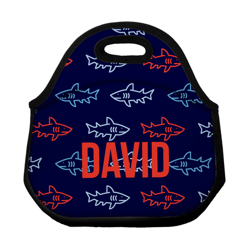 The Shark Lovin' Lunch Tote - Charles Alex