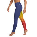 Fire and Ice Ombre Yoga Leggings - Charles Alex