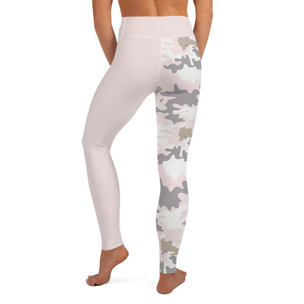 Strong in Pink Yoga Leggings - Charles Alex
