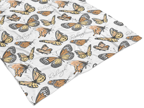 Monarch Butterfly Blanket