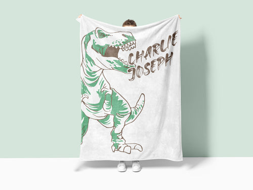 Dinosaur Blanket 3 - Charles Alex