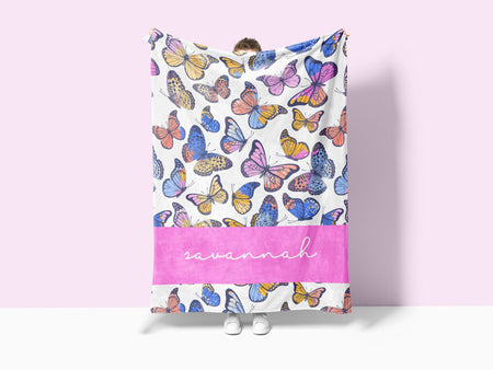 Butterfly Name Blanket Blanket 6