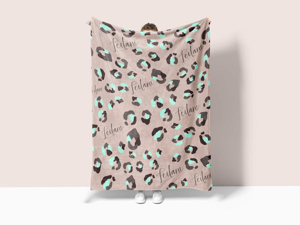 leopard blanket