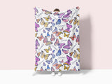 Butterfly Baby Name Blanket 1 - Charles Alex