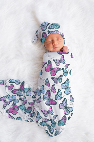 Butterfly Swaddle Blanket 11 - Charles Alex