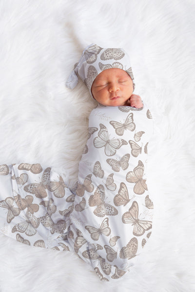 Butterfly Swaddle Blanket 9 - Charles Alex
