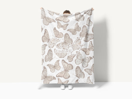 Butterfly Name Blanket Blanket 7