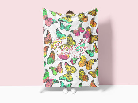 Butterfly Name Blanket Blanket 2