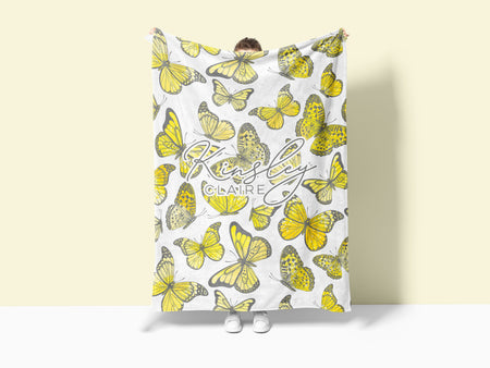 Butterfly Name Blanket Blanket 6