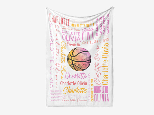 Basketball Blanket 6 - Charles Alex