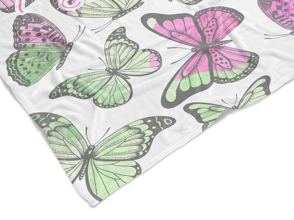 Butterfly Name Blanket Blanket 6 - Charles Alex