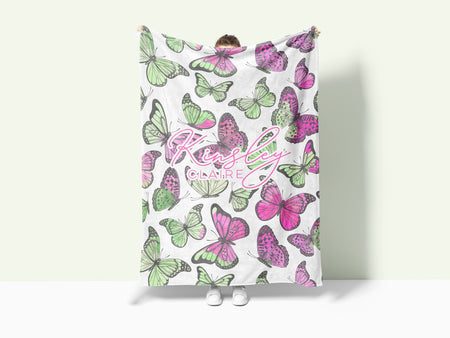 Butterfly Name Blanket Blanket 17