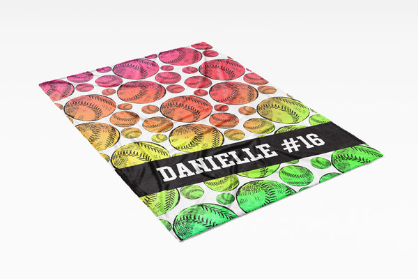 Softball Blanket 2