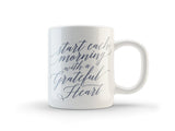 grateful heart coffee mug